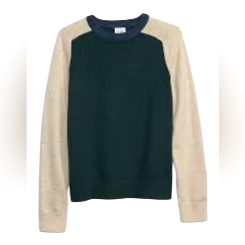 NWT Gap Boys Colorblock Sweater Casual Winter Warm Classic Preppy